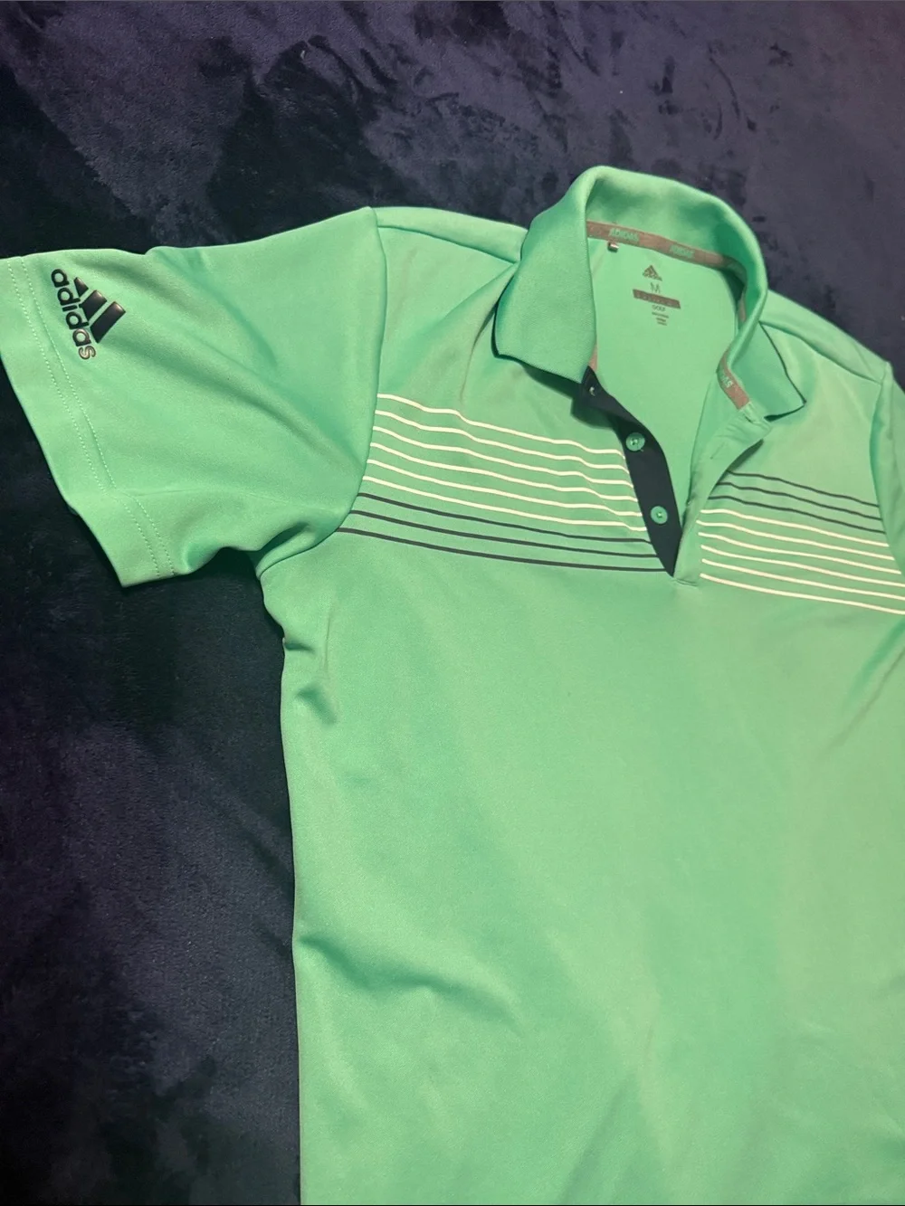 Adidas Men’s Size M Golf Shirt Like New
